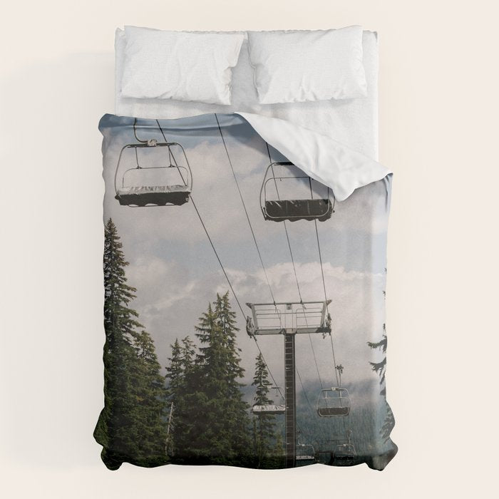 Forest Chairlift Duvet Cover Gallery Image 6