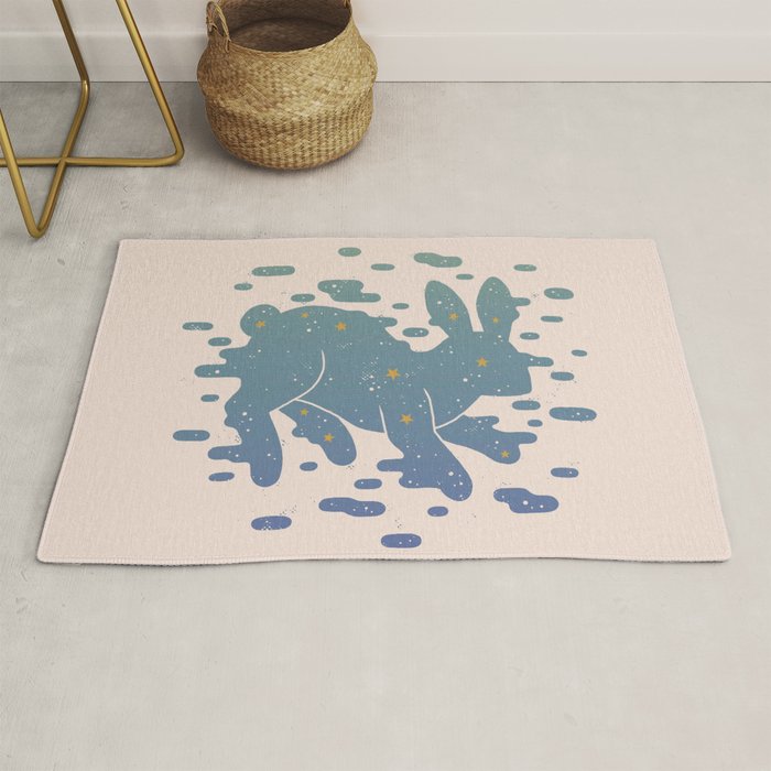 Lepus Constellation: Pastel Rug Gallery Image 1