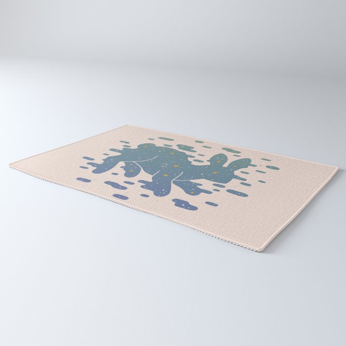 Lepus Constellation: Pastel Rug Gallery Image 3
