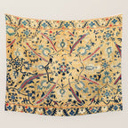 Kermina  Suzani  Antique Uzbekistan Embroidery Print Wall Tapestry Gallery Image 4