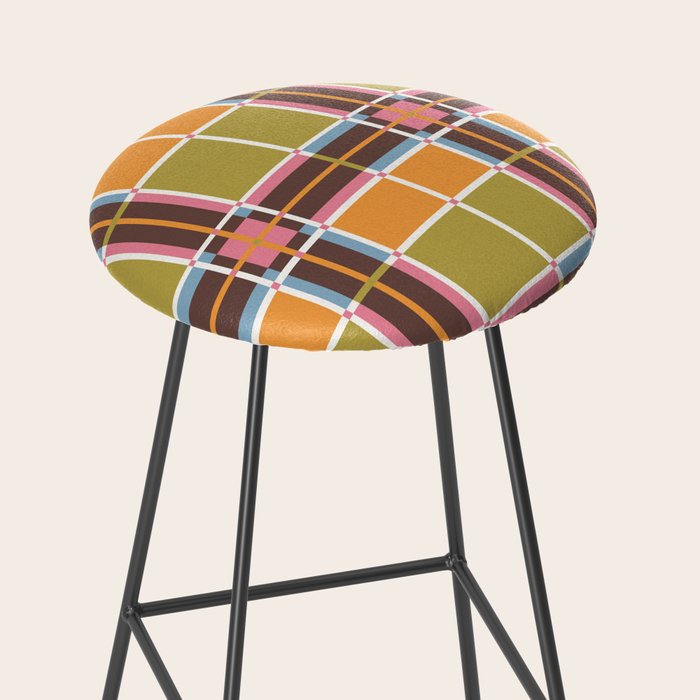 Bold Lines and Blocks Stool Gallery Image 2