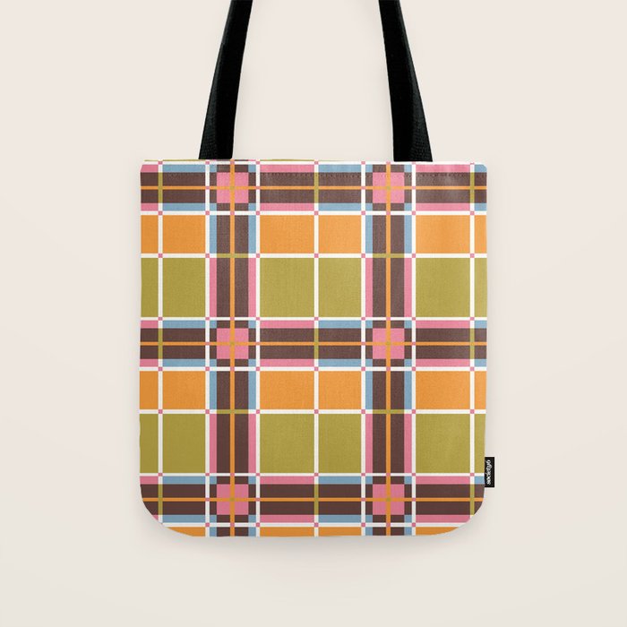 Bold Lines and Blocks Tote Bag Gallery Image 1