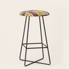 Bold Lines and Blocks Stool Gallery Image 1
