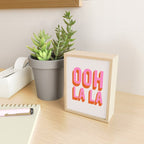 Ooh La La (Pink) Mini Art Print Gallery Image 2