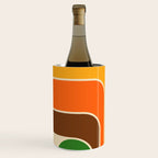 1970s Retro Vintage Style Geometric Design 743 Scandi Wine Chiller Gallery Image 2
