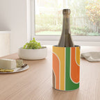 1970s Retro Vintage Style Geometric Design 743 Scandi Wine Chiller Gallery Image 4