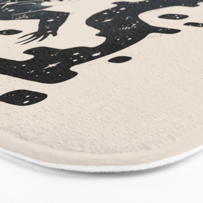Space Mermaid Bath Mat Gallery Image 3