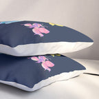 Orchid mantis - Dark Pillow Sham Gallery Image 3