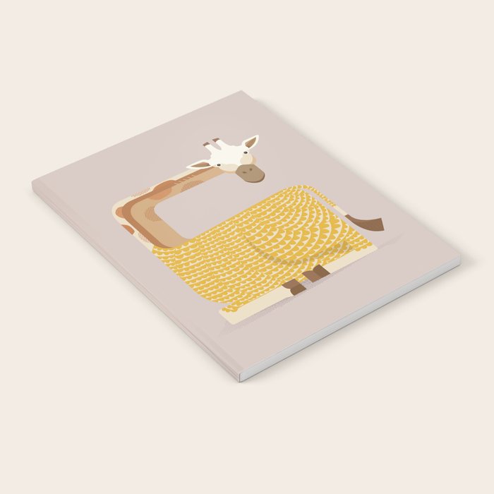 Whimsical Giraffe Notebook Gallery Image 1