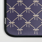 Bows & Ribbons Pattern XXXII Dark Lavender Purple Laptop Sleeve Gallery Image 3