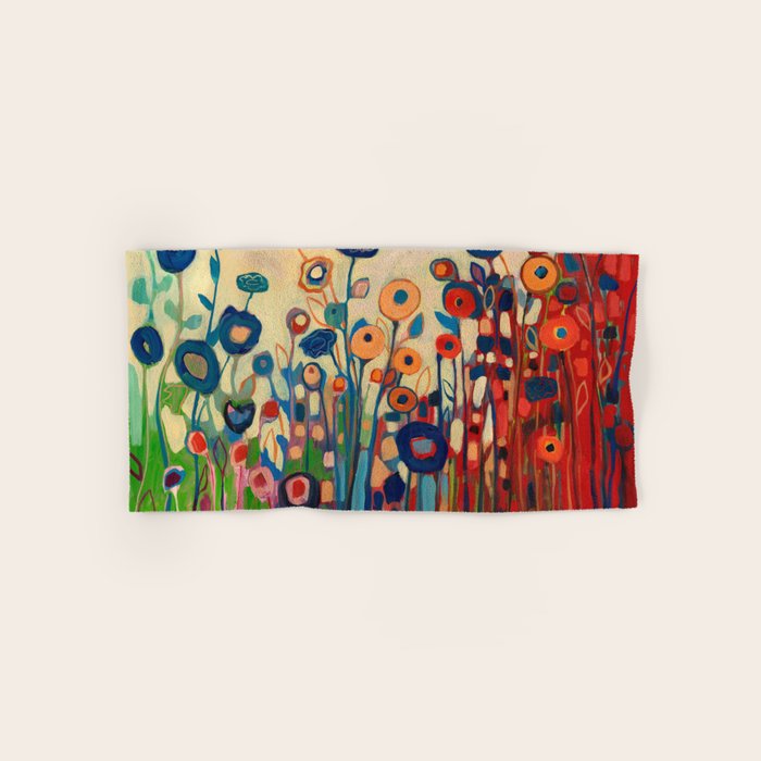 Meet Me in My Garden Dreams Bath Towel Gallery Image 1