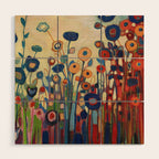 Meet Me in My Garden Dreams Wood Wall Art Gallery Image 1