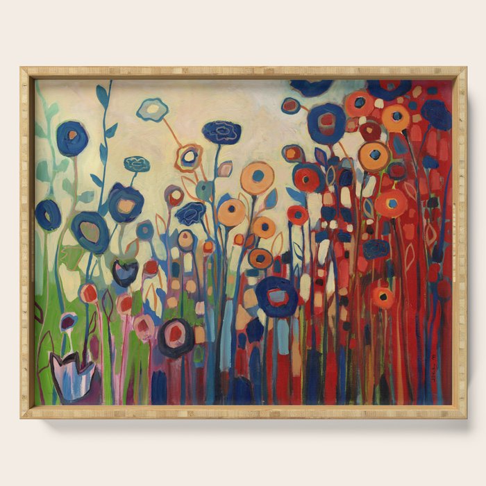 Meet Me in My Garden Dreams Serving Tray Gallery Image 1