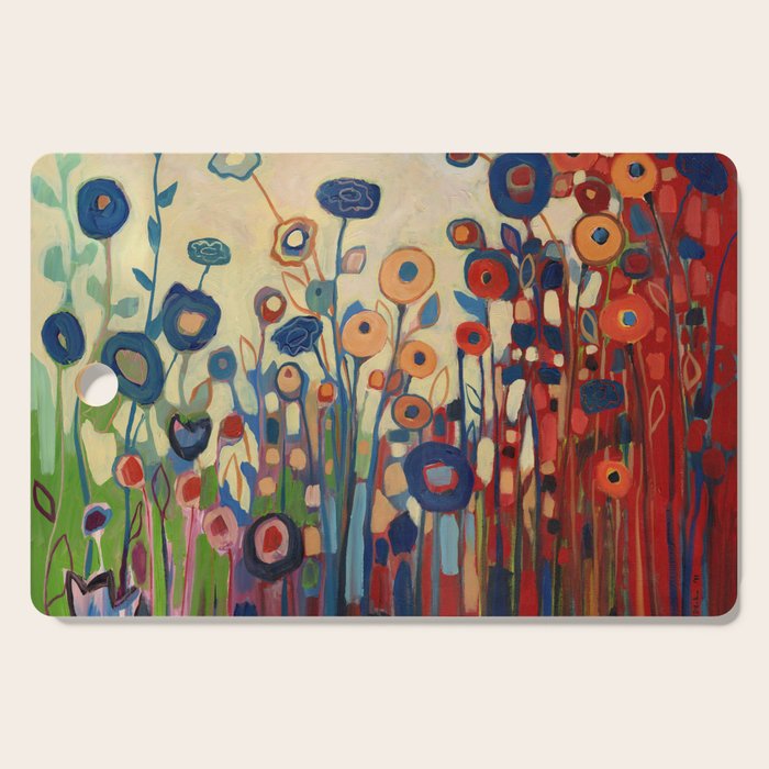 Meet Me in My Garden Dreams Cutting Board Gallery Image 1
