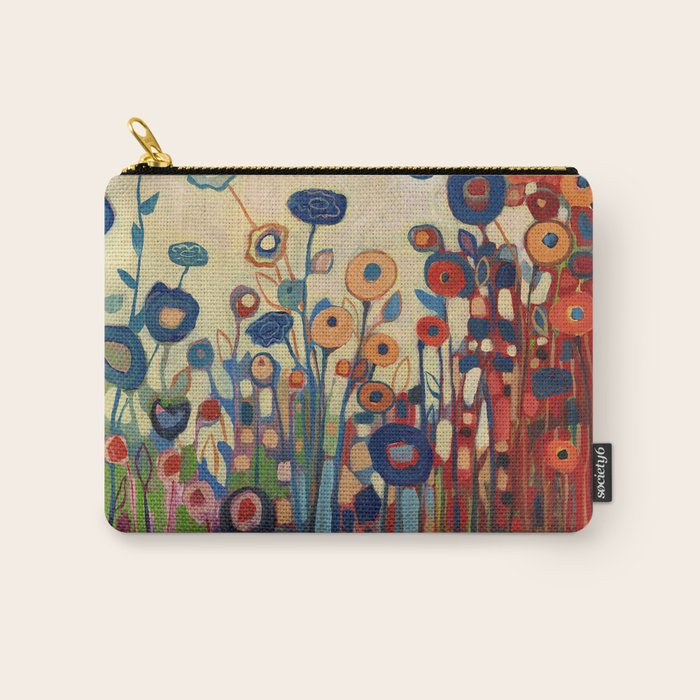 Meet Me in My Garden Dreams Carry All Pouch Gallery Image 1