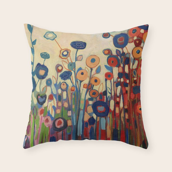 Meet Me in My Garden Dreams Throw Pillow Gallery Image 6