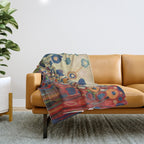Meet Me in My Garden Dreams Throw Blanket Gallery Image 1