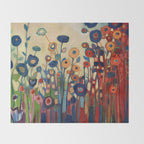 Meet Me in My Garden Dreams Throw Blanket Gallery Image 2