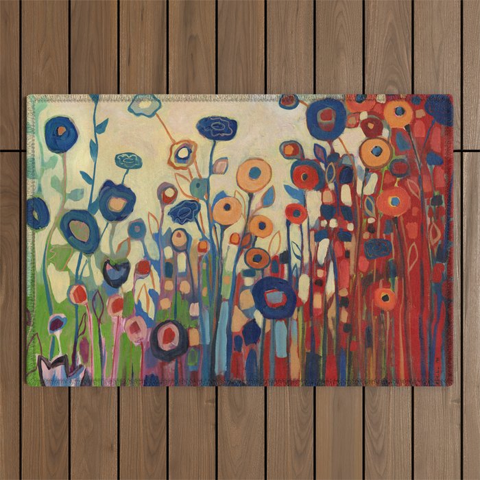 Meet Me in My Garden Dreams Outdoor Rug Gallery Image 1