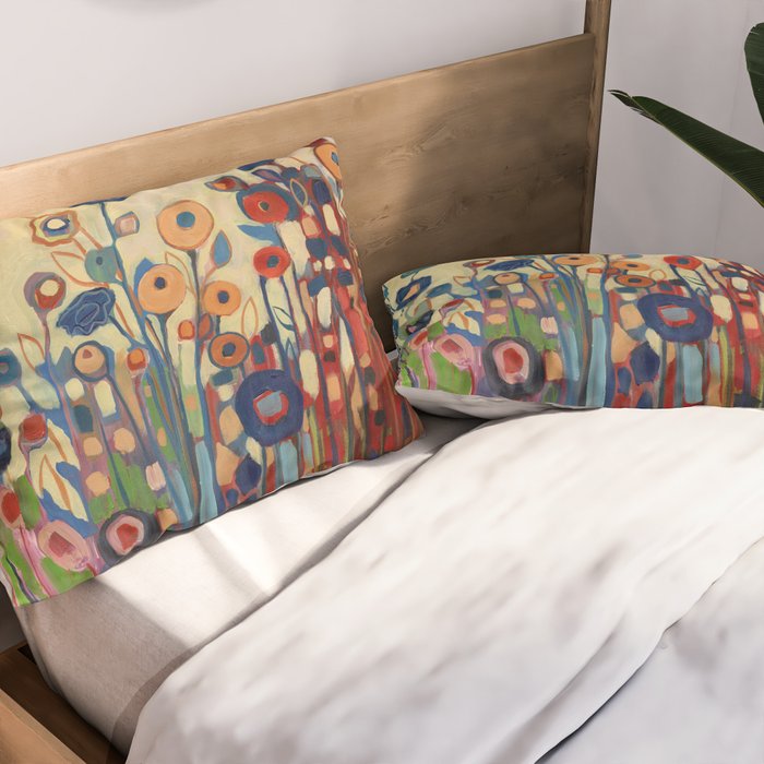 Meet Me in My Garden Dreams Pillow Sham Gallery Image 2