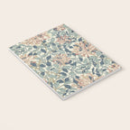 William Morris Vintage Honeysuckle Aqua Notebook Gallery Image 3