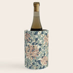 William Morris Vintage Honeysuckle Aqua Wine Chiller Gallery Image 1
