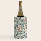 William Morris Vintage Honeysuckle Aqua Wine Chiller Gallery Image 2