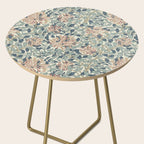 William Morris Vintage Honeysuckle Aqua Side Table Gallery Image 2