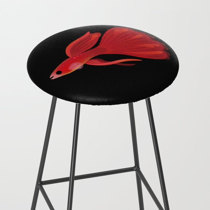 Red guppy Stool Gallery Image 2