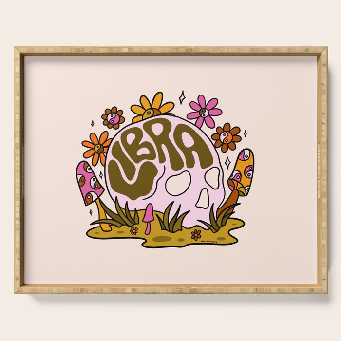 Libra Skull Serving Tray Gallery Image 1