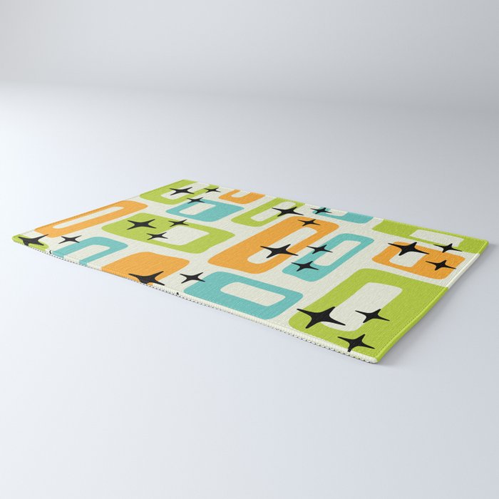 Mid Century Modern Scandinavian Pattern 245 Rug Gallery Image 3