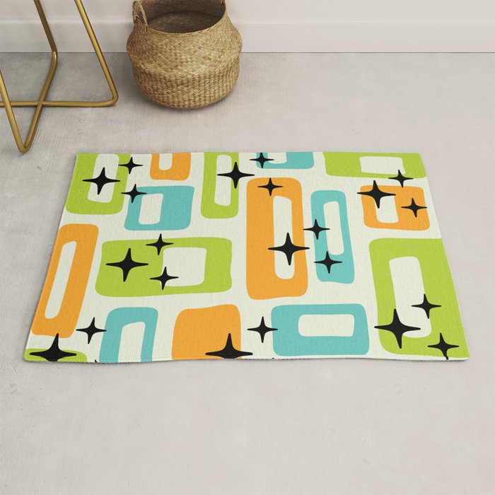 Mid Century Modern Scandinavian Pattern 245 Rug Gallery Image 1