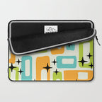 Mid Century Modern Scandinavian Pattern 245 Laptop Sleeve Gallery Image 2