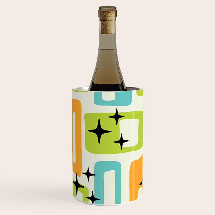 Mid Century Modern Scandinavian Pattern 245 Wine Chiller Gallery Image 2