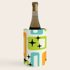 Mid Century Modern Scandinavian Pattern 245 Wine Chiller Gallery Image 2