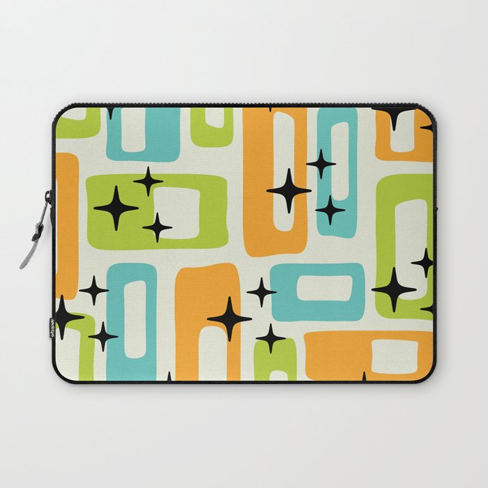 Mid Century Modern Scandinavian Pattern 245 Laptop Sleeve Gallery Image 1