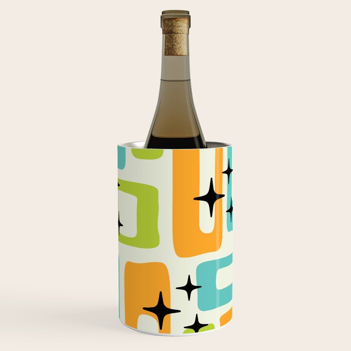 Mid Century Modern Scandinavian Pattern 245 Wine Chiller Gallery Image 1