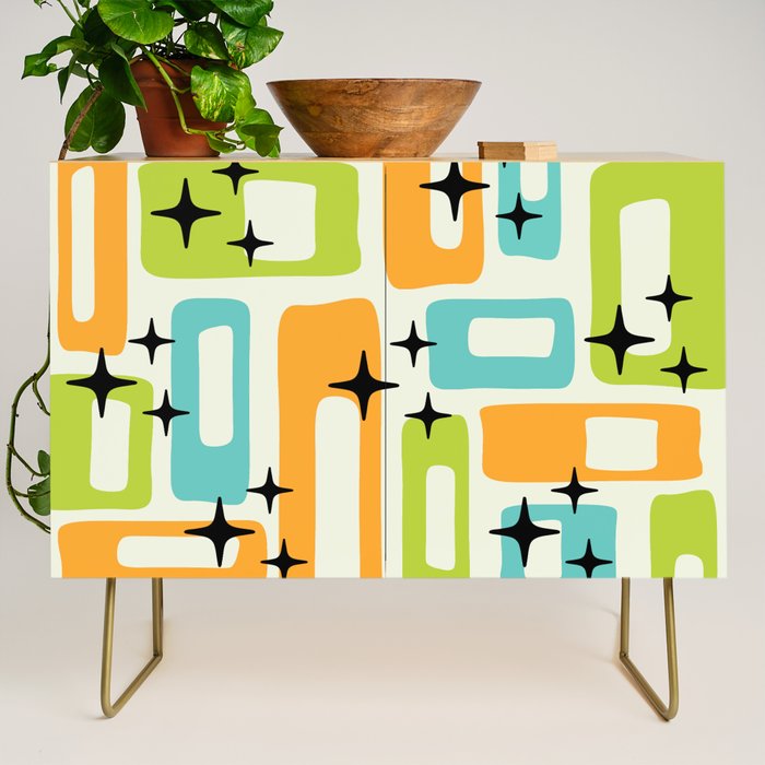 Mid Century Modern Scandinavian Pattern 245 Credenza Gallery Image 1