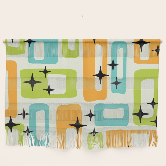 Mid Century Modern Scandinavian Pattern 245 Wall Hanging Gallery Image 1