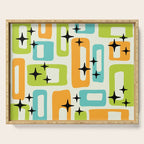 Mid Century Modern Scandinavian Pattern 245 Serving Tray Gallery Image 1