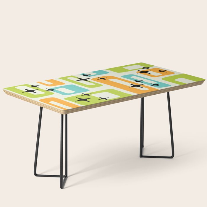 Mid Century Modern Scandinavian Pattern 245 Coffee Table Gallery Image 1