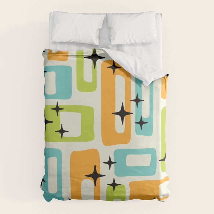Mid Century Modern Scandinavian Pattern 245 Duvet Cover Gallery Image 6