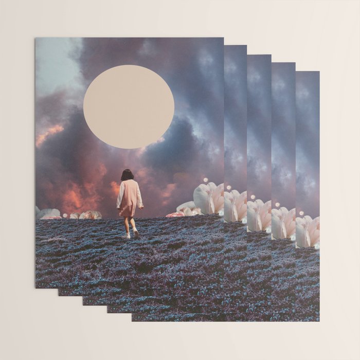 Pearlescent Wanderer Wrapping Paper Gallery Image 3