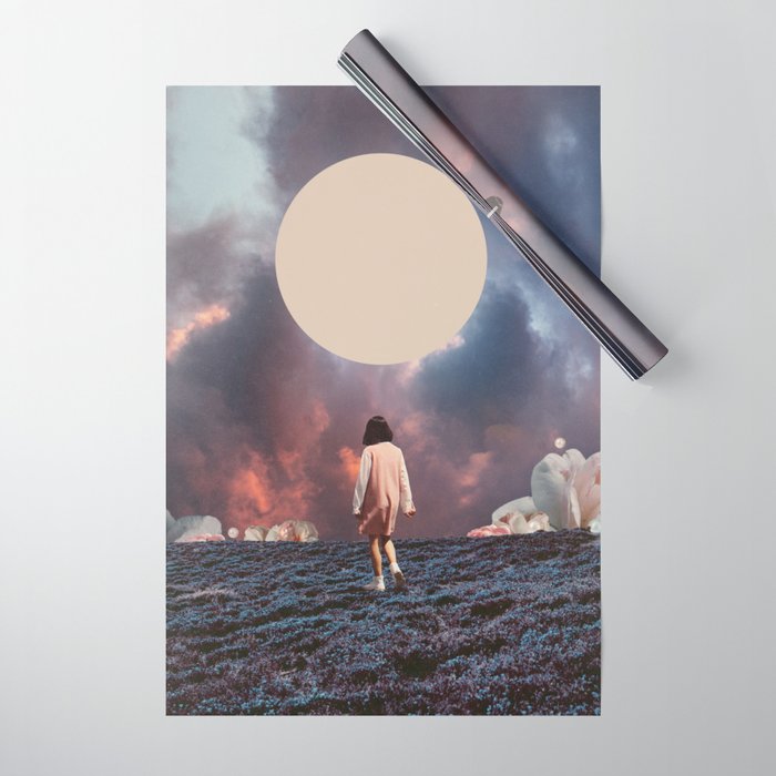 Pearlescent Wanderer Wrapping Paper Gallery Image 1