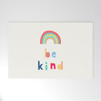 Be Kind Rainbow Welcome Mat Gallery Image 1