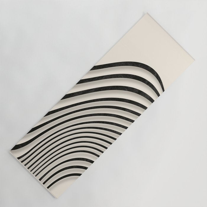 Movement of Lines 6 Yoga Mat Gallery Image 1