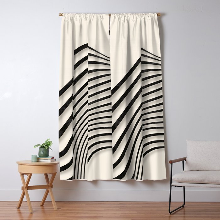 Movement of Lines 6 Window Curtain Gallery Image 5