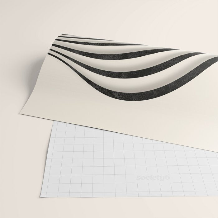Movement of Lines 6 Wrapping Paper Gallery Image 2