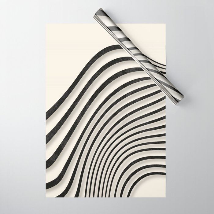 Movement of Lines 6 Wrapping Paper Gallery Image 1