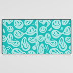 Eggshell Blue Melted Happiness Desk Mat Gallery Image 3